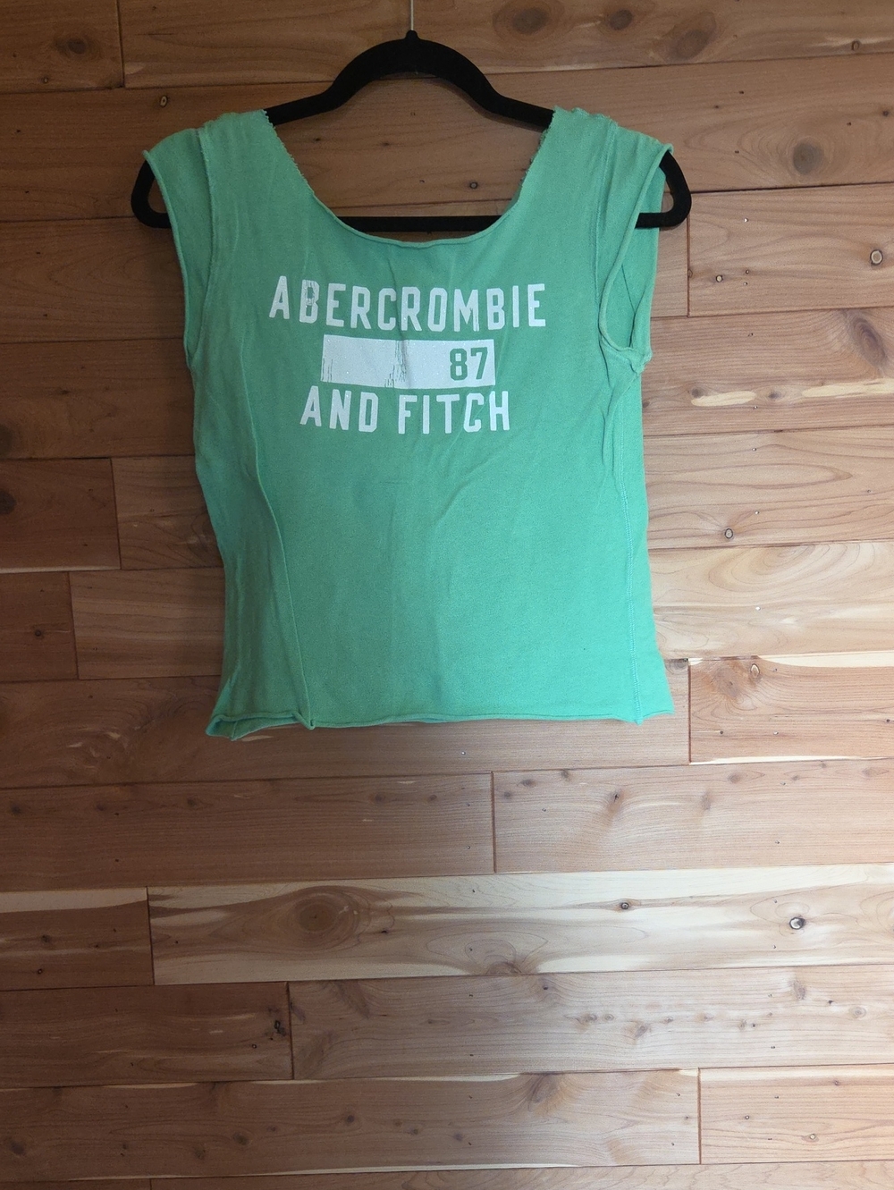 Abercrombie & Fitch Mint Green Logo Tank